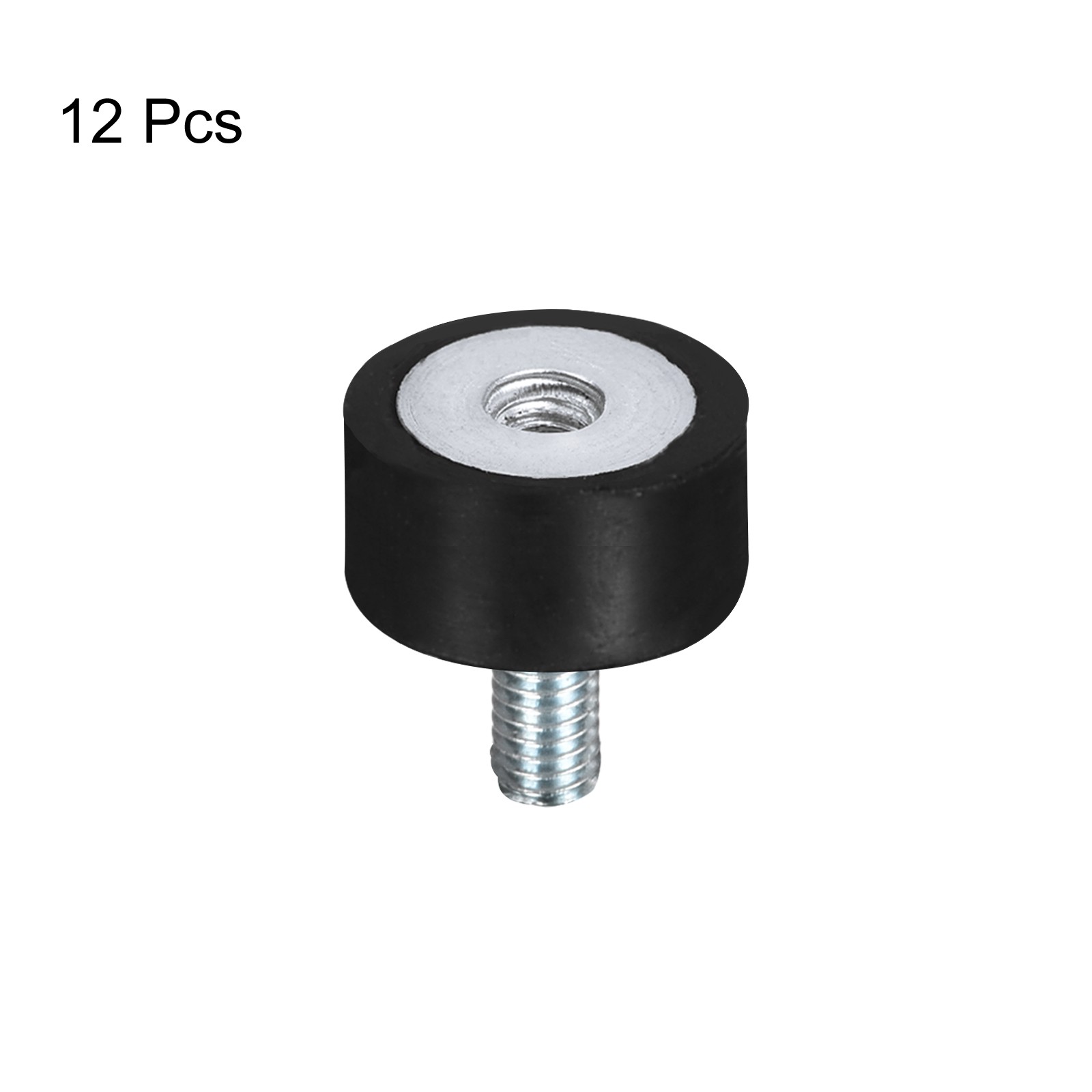12pcs Rubber Mounts M4 Male/Female Vibration Isolator Shock Absorber DIY