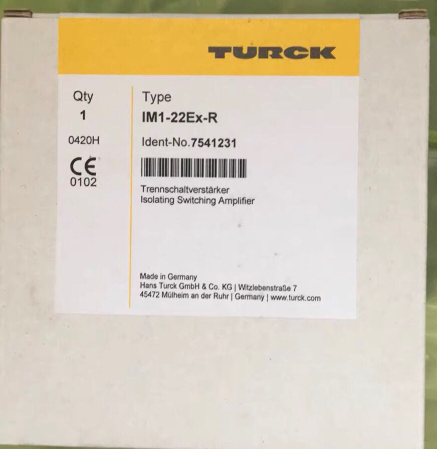 1P Turck I IM1-22Ex-R 24VDC new Accept counteroffer