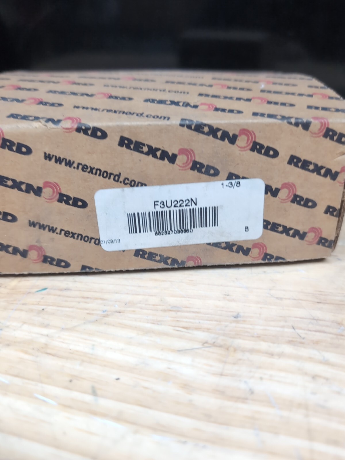 Link Belt Rexnord F3U222N 1-3/8″ 4 Bolt Flange Mount Ball Bearing Unit