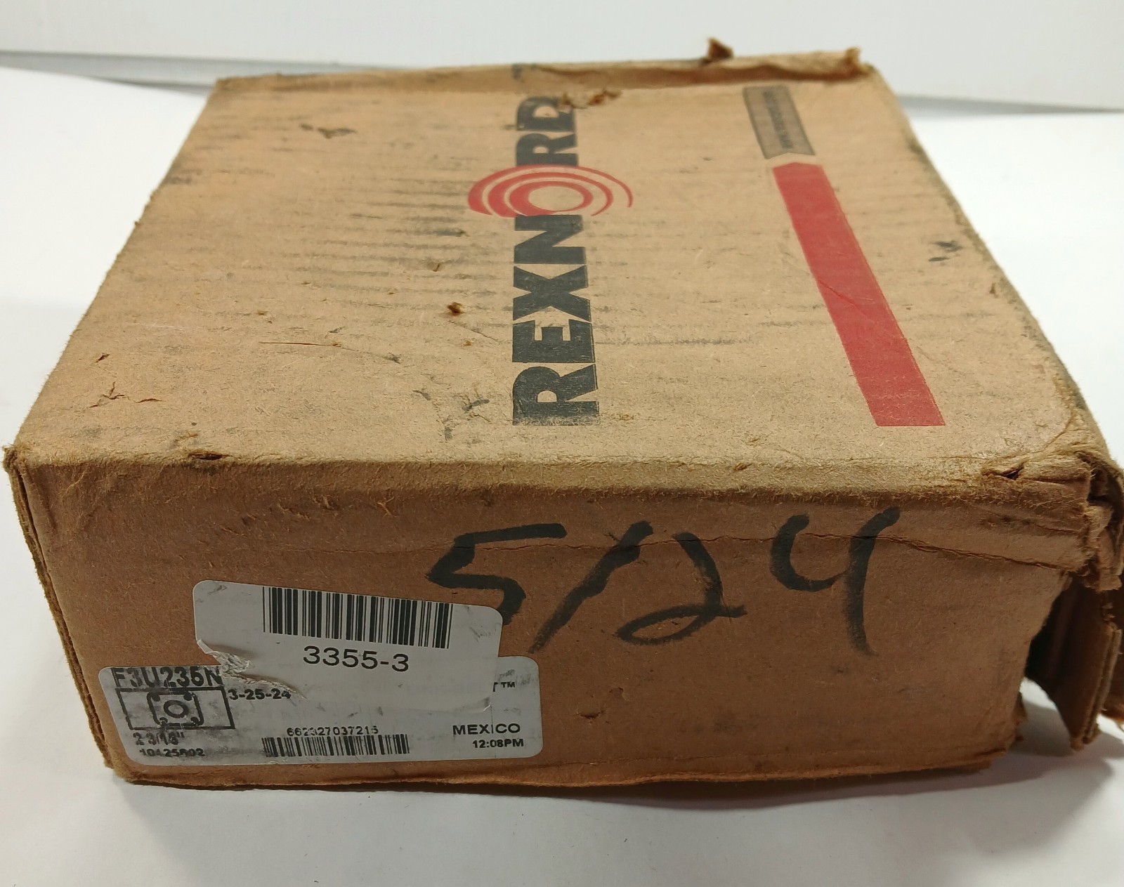 1 NEW REXNORD F3U235N 2-3/16″ 4 BOLT FLANGE BLOCK BEARING NIB ***MAKE OFFER***