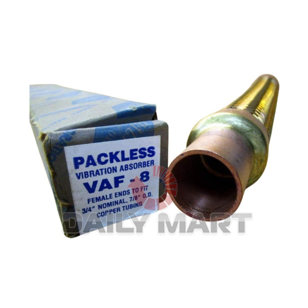 New In Box PACKLESS VAF-8 Suspension Tube Interface 7/8