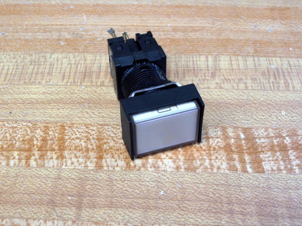 Omron A3GJ-6011-3 Pushbutton White W/Base (Pack of 3)