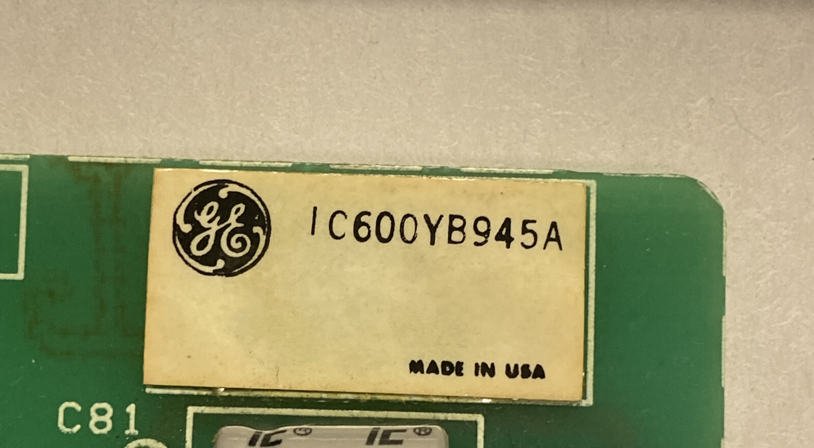 GE FANUC,IC600YB945A/IC600YB945, COMMUNICATION MODULE CIRCUIT BOARD REFURBISHED
