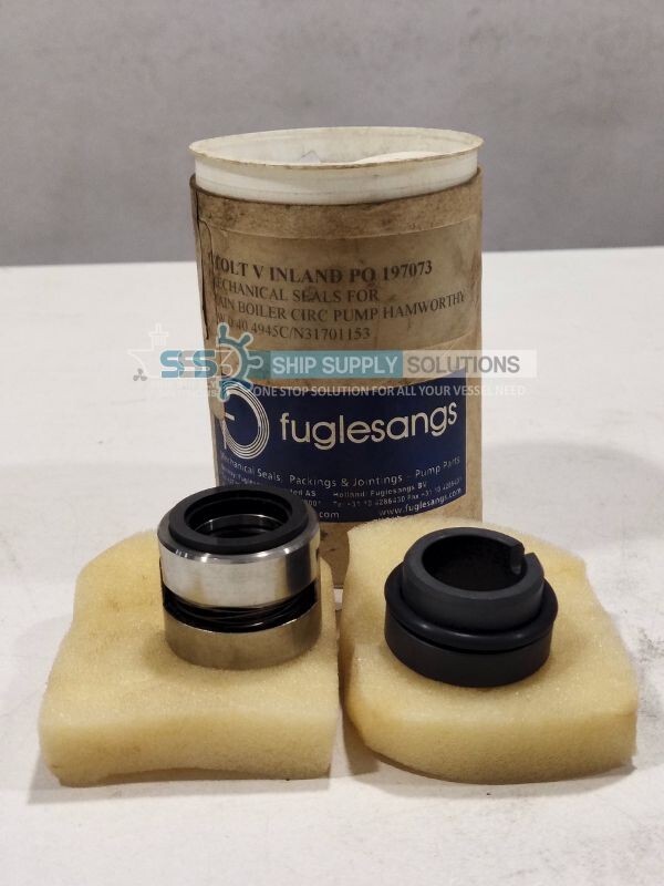 FUGLESANGS MECHANICAL SEAL SIZE 20mm (ID 20mm X OD 33mm X L 27mm) NEW