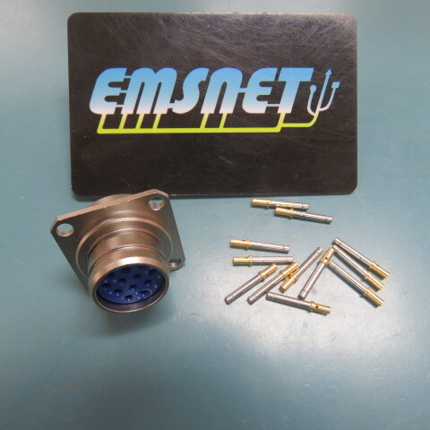 Amphenol 1332-E-212-FS Qty of 1 per Lot AirLB Push Pull Connector 12 Socket, C