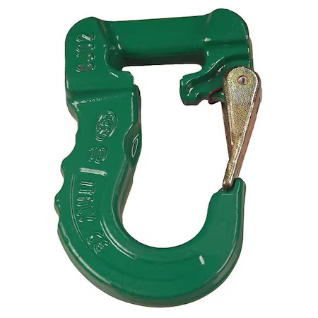 Lift-All Dch2 Sling Hook, Steel, 5300 Lb., Green, Painted