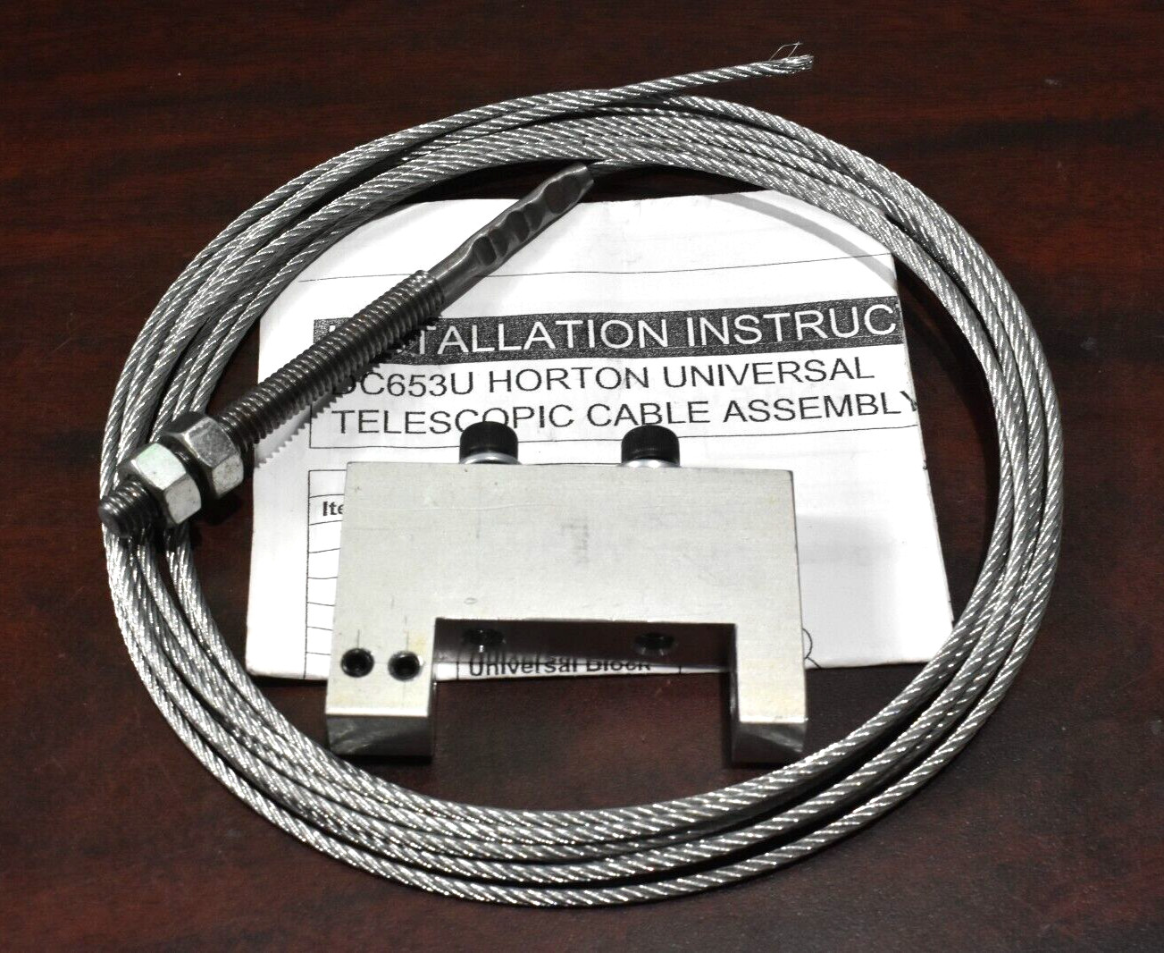 Horton DC653U Universal Telescopic Cable Assembly S2003