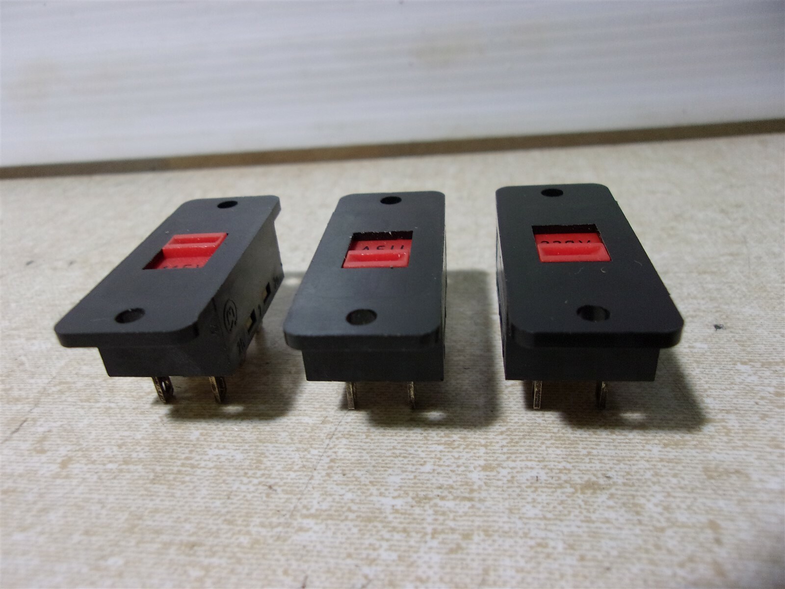 NEW Marquardt Voltage Select Slide Switch 4021 115-230V 6-Pin Lot of 3
