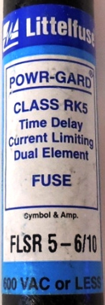LITTELFUSE, POWR-GARD, FLSR 5 6/10, LOT OF 3