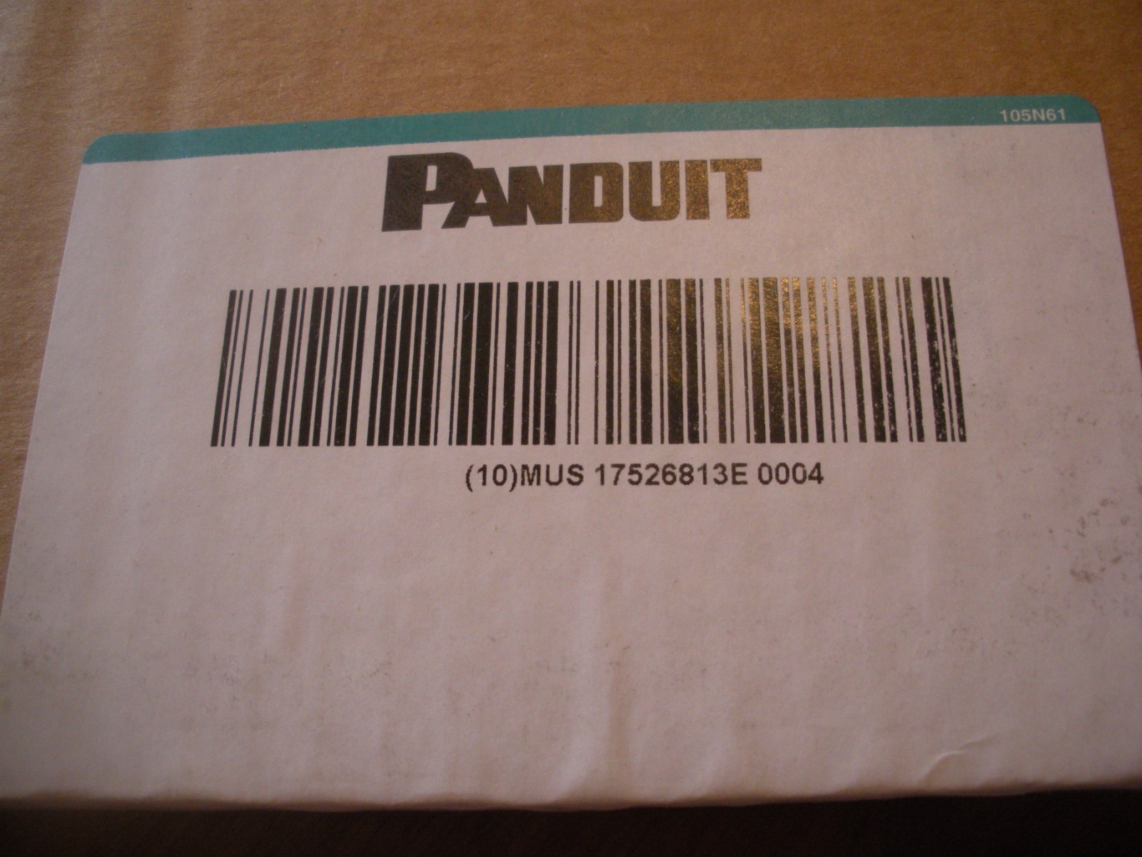 New Panduit GEE36F-C0 BLACK Grommet Edging 100FT 50°C, .026-.036 IN