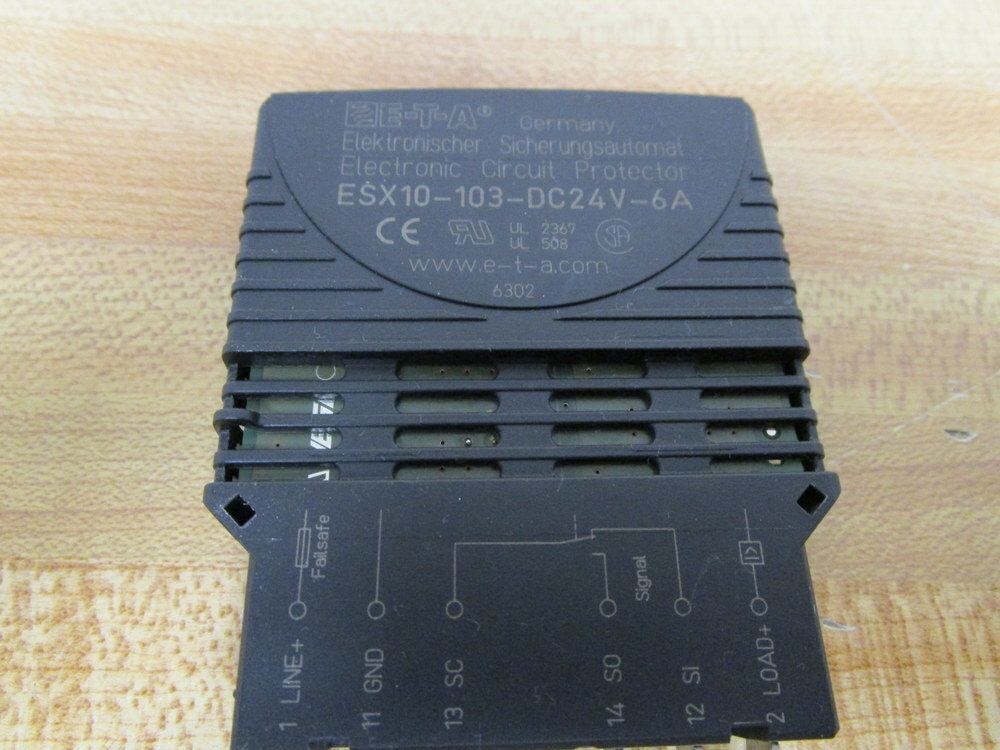 ETA ESX10-103-DC24V-6A Circuit Breaker ESX10103DC24V6A