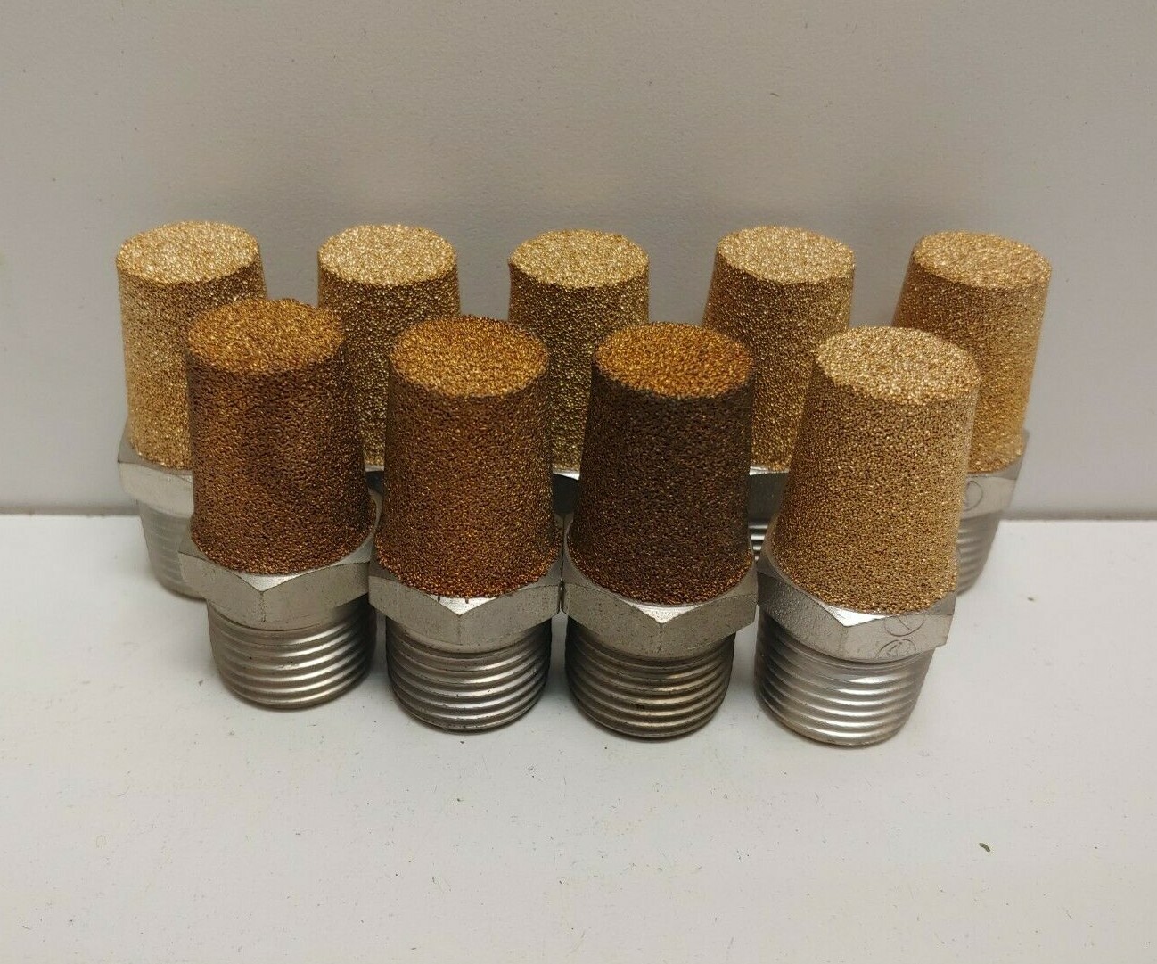 LOT OF 9 NEW OLD STOCK! ARROW 1/2″ PNEUMATIC EXHAUST MUFFELERS ASP-4