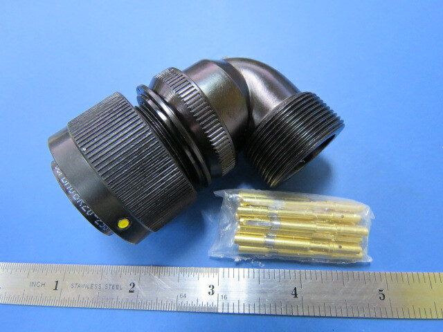 SPACECRAFT SCPBH08R20-29S-F80-142-027 Qty of 1 per Lot RECEPTACLE PLUG WITH HAL