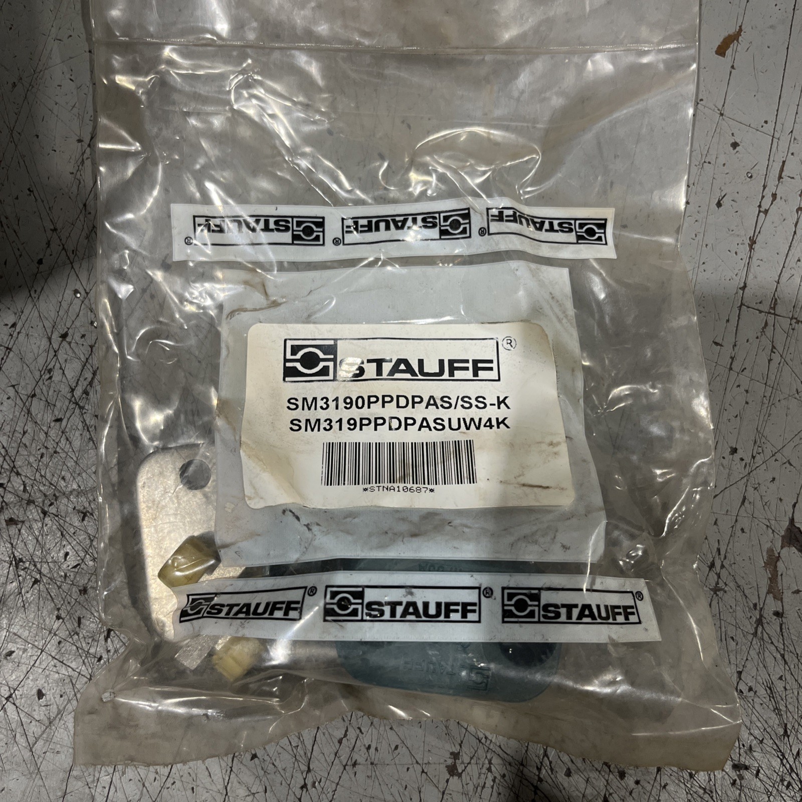 🔥Stauff SM3190PPDPAS/SS-K Tubing Clamp, New Free Shipping🇺🇸