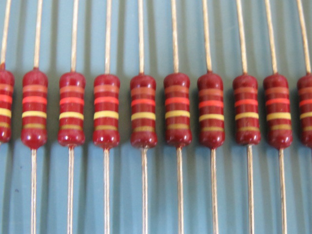 Piher 130K-1/2W-5%-CF Qty of 150 per Lot Resister Carbon Film – 130K-1/2W-5%-CF