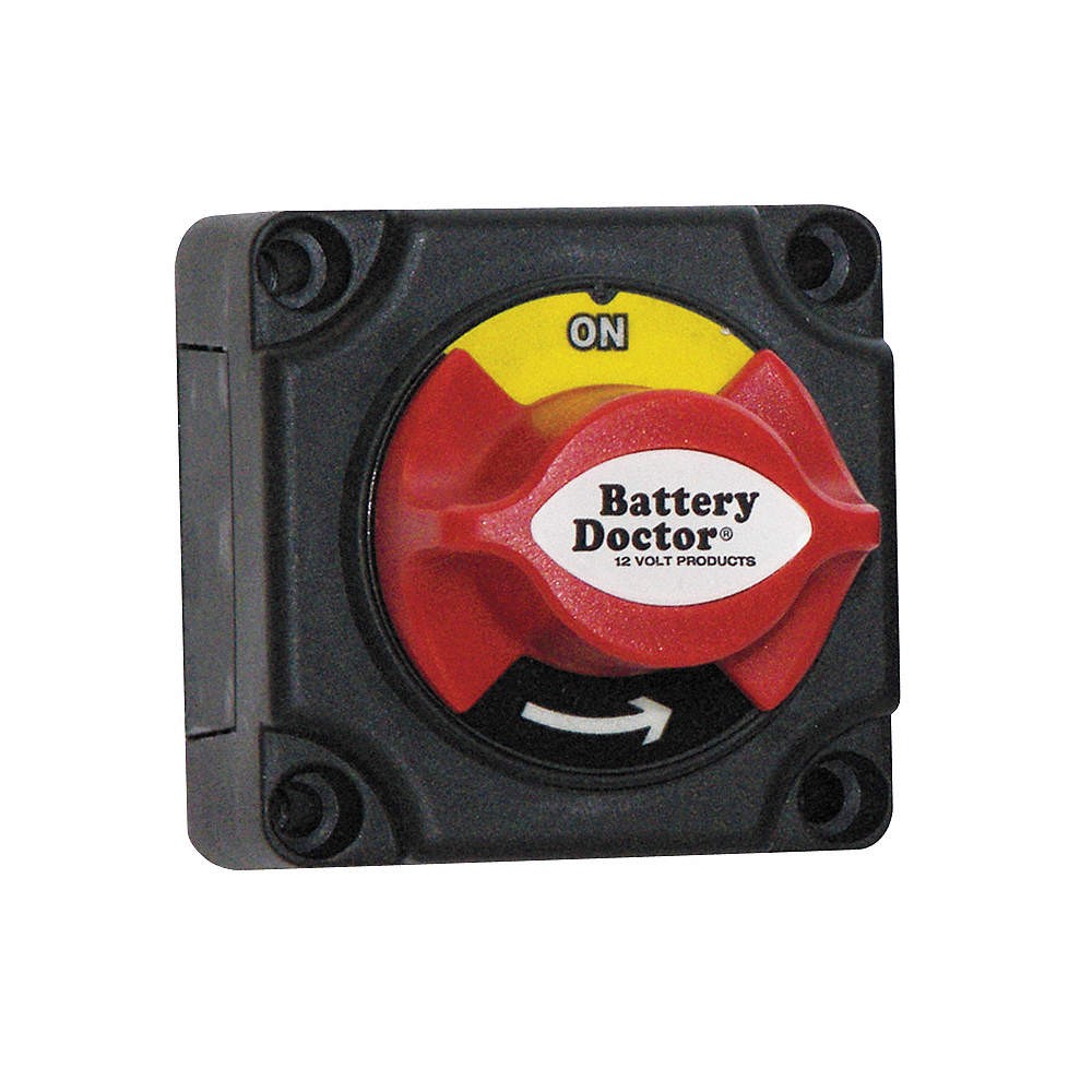 BATTERY DOCTOR 20387 Battery Disconnect Switch,In-Line 6TXD8