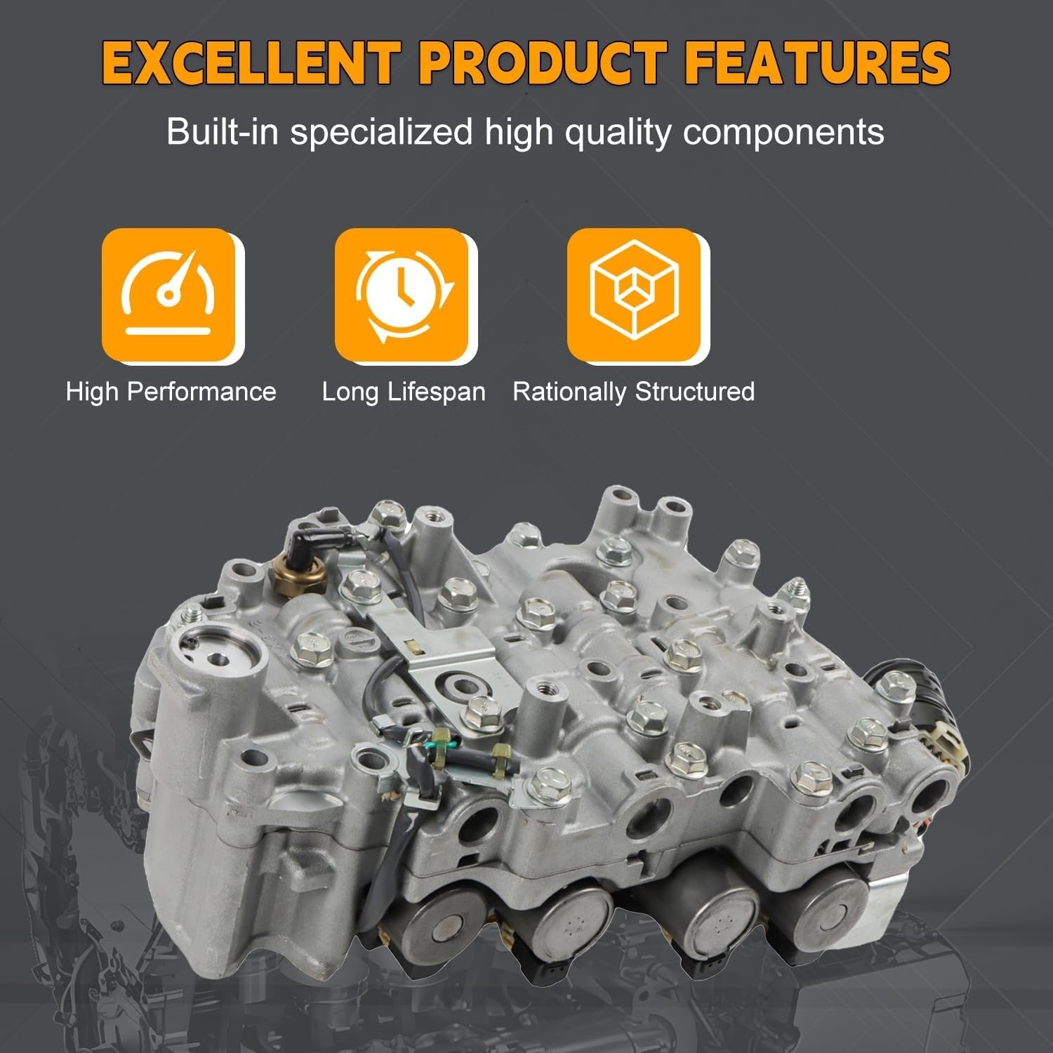 RE0F11A JF015E CVT Transmission Valve Body W/Solenoid fit for Nissan Sentra V…