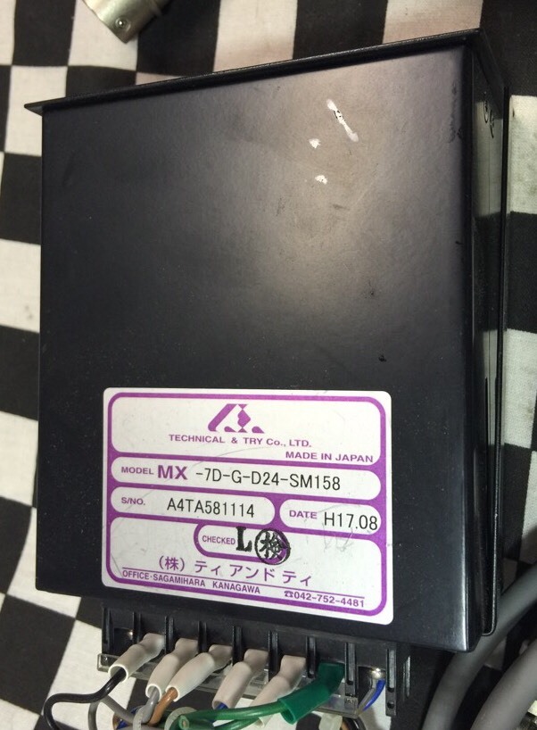 TECHNICAL & TRY WEIGHT SENSOR, TTS-050-L200-SW151 & MX-7D-G-D24-SM158 #160A2