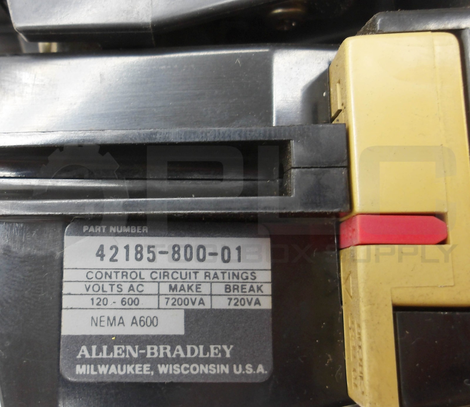 ALLEN BRADLEY 509-BOD /B W/ CB236 W/ 42185-800-01 W/ 595-A /B 595-AB /C *READ*