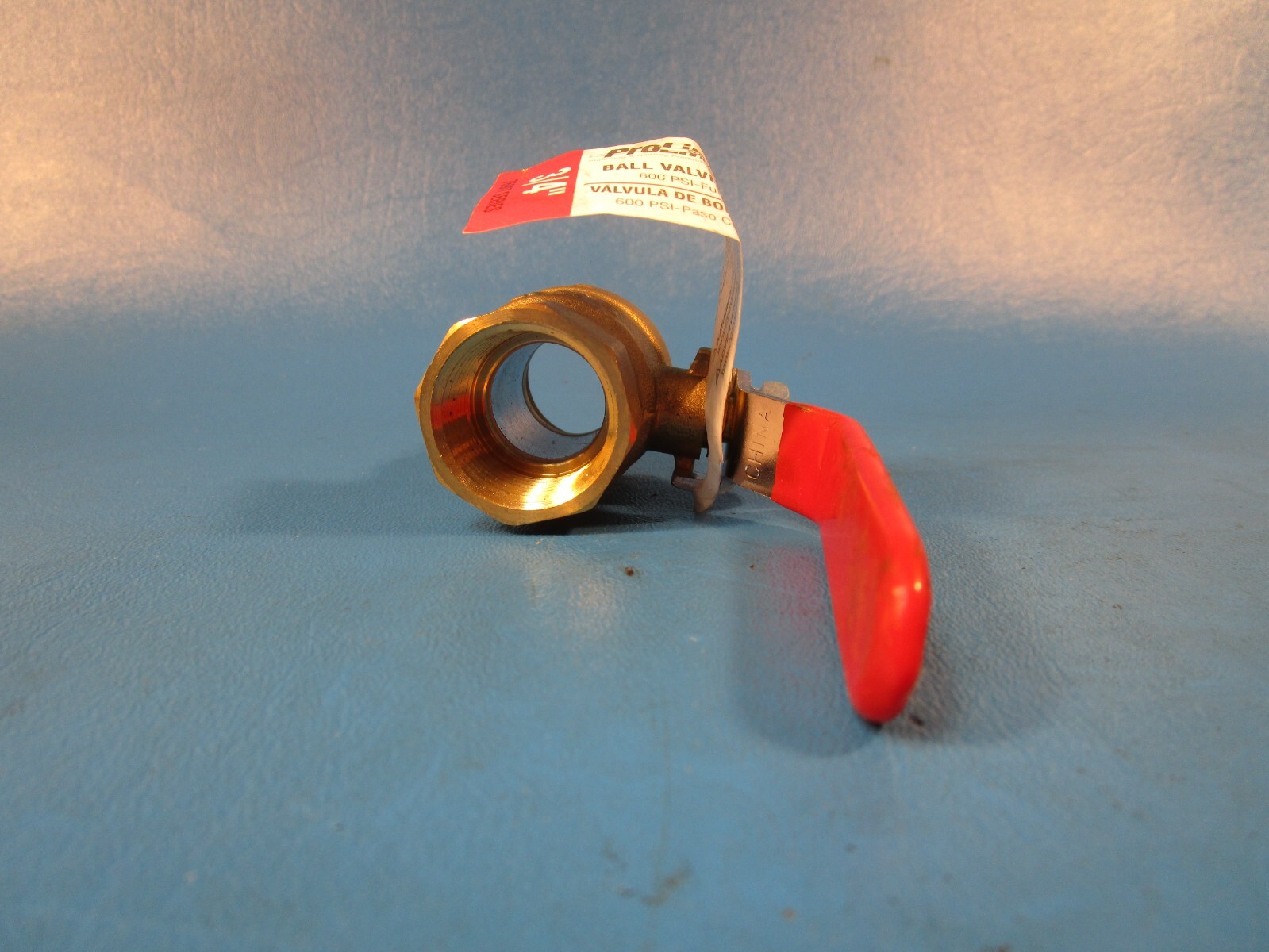 ProLine 107-814NL, Brass Full Port Packing Gland Ball Valve 3/4″ N 600 PSI