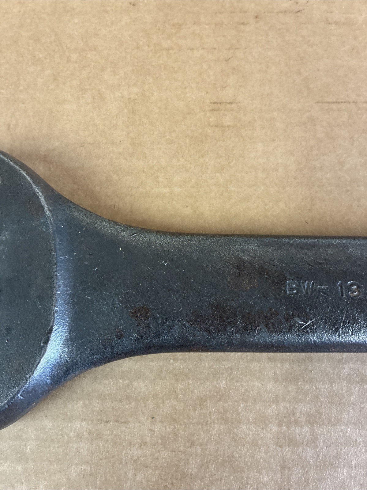 WILLIAMS Open End Wrench BW-13 Used Great Condition Made In USA