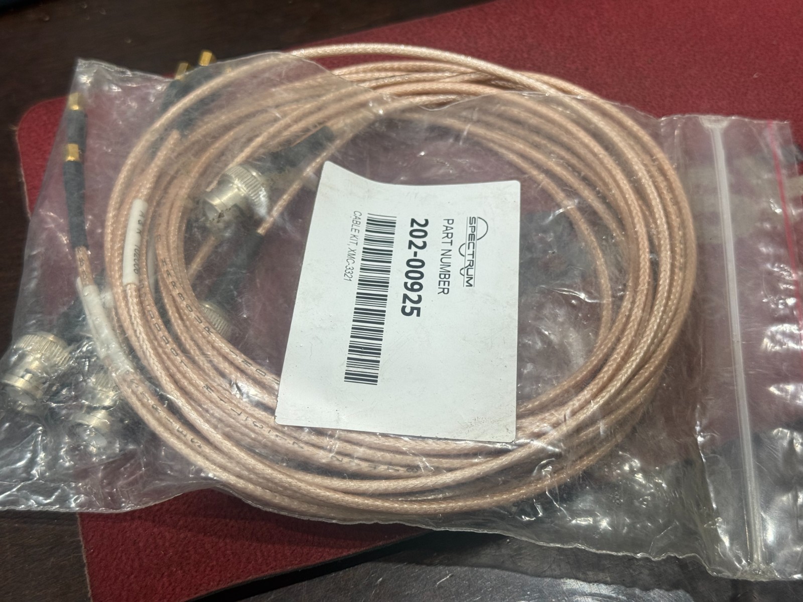 Spectrum 202-00925 Cable Kit for XMC-3321 Dual Transceiver SDR Mezzanine Card