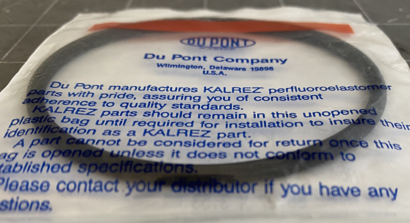 Kalrez O-Ring AS-568A Compound 4079 PN: K#231