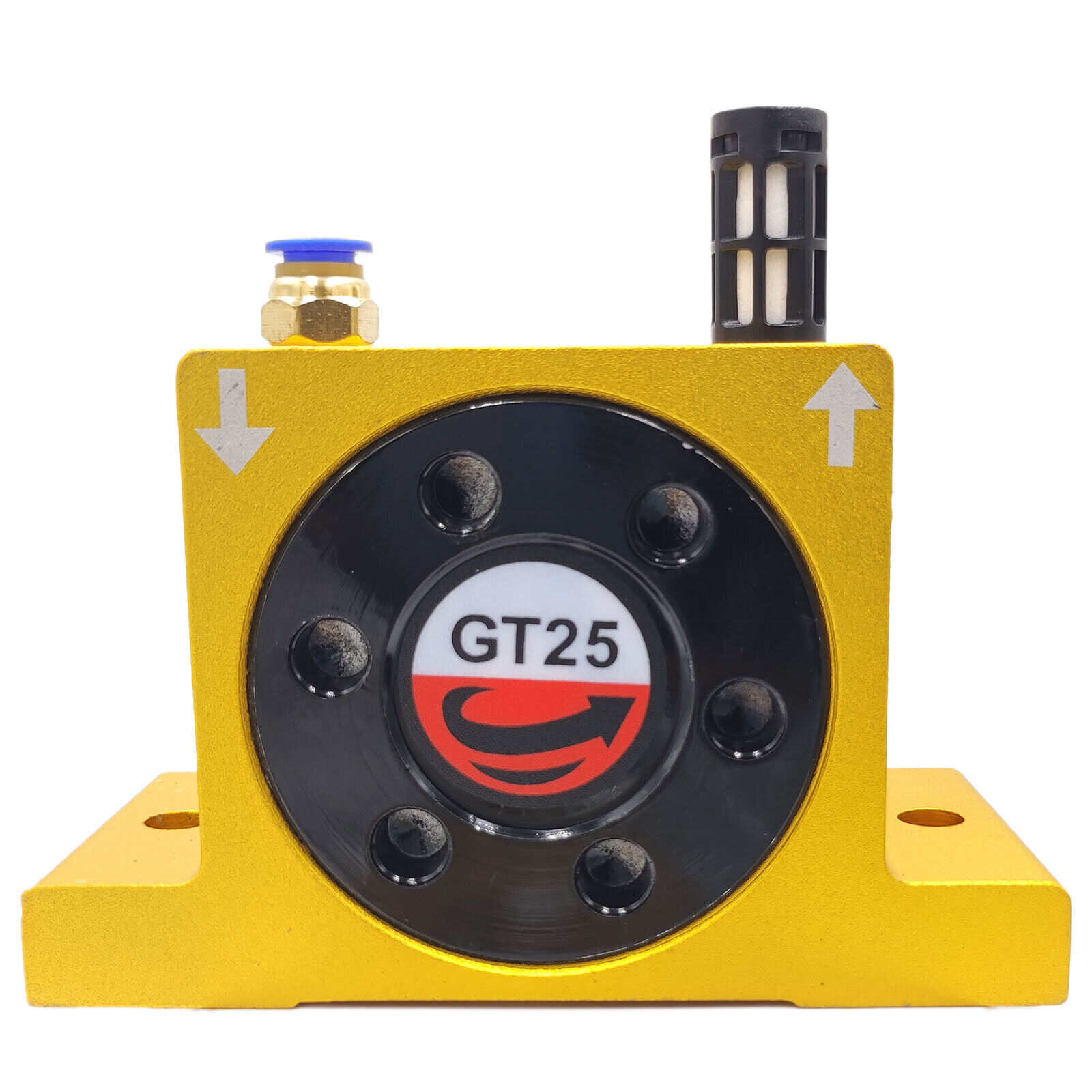 GT25 1/4” Industrial Type Pneumatic Compressed Air Power Wheel Turbine Vibrator