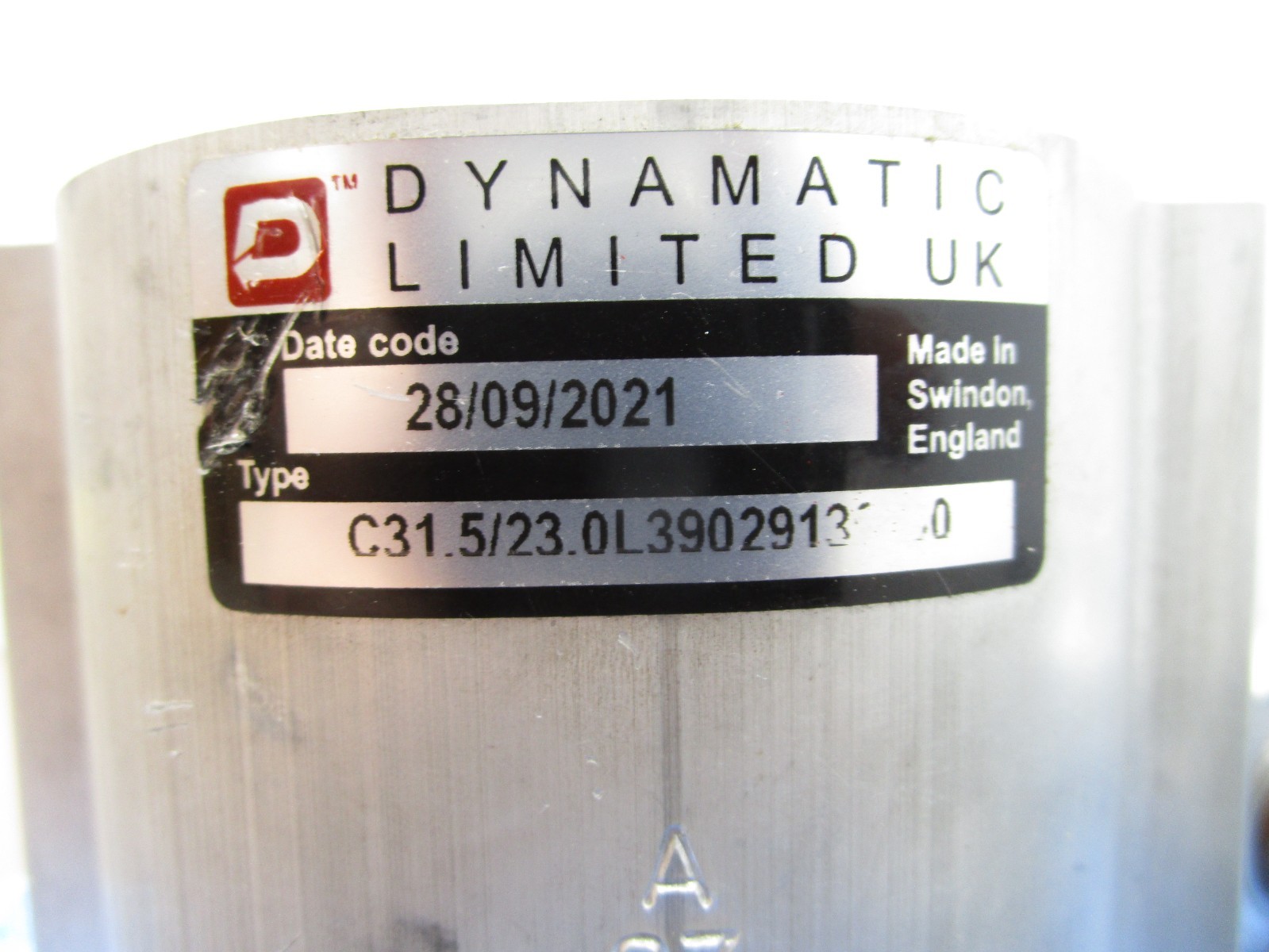 Dynamatic Limited Hydraulic Fan Pump Section for C31.5/23.0L39029136150