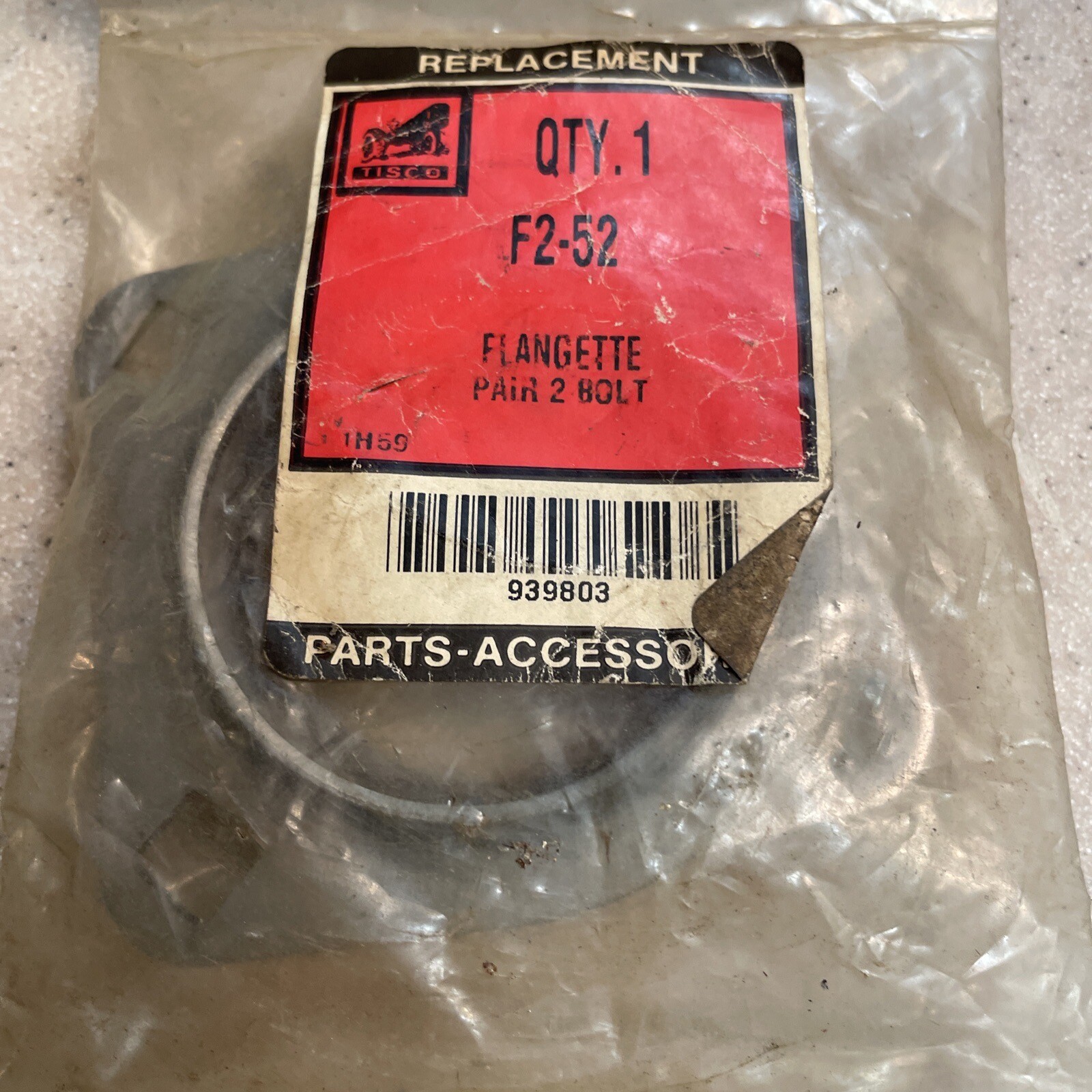 Tisco Flangette Pair 2 Bolt Flange F2-52 Pair