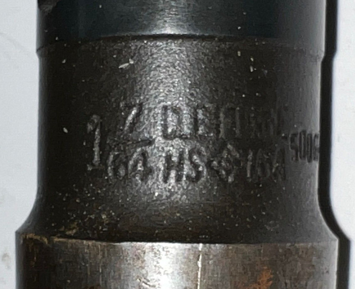 CLEVELAND MORSE TAPER DRILL BIT MT4 1-7/64″ CUT 7-1/2″ LOC 13″ OAL