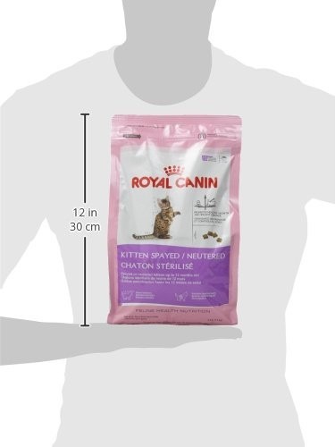 2 PACK Royal Canin Feline Health Nutrition Spayed/Neutered Kitten Dry Cat, 2.5lb