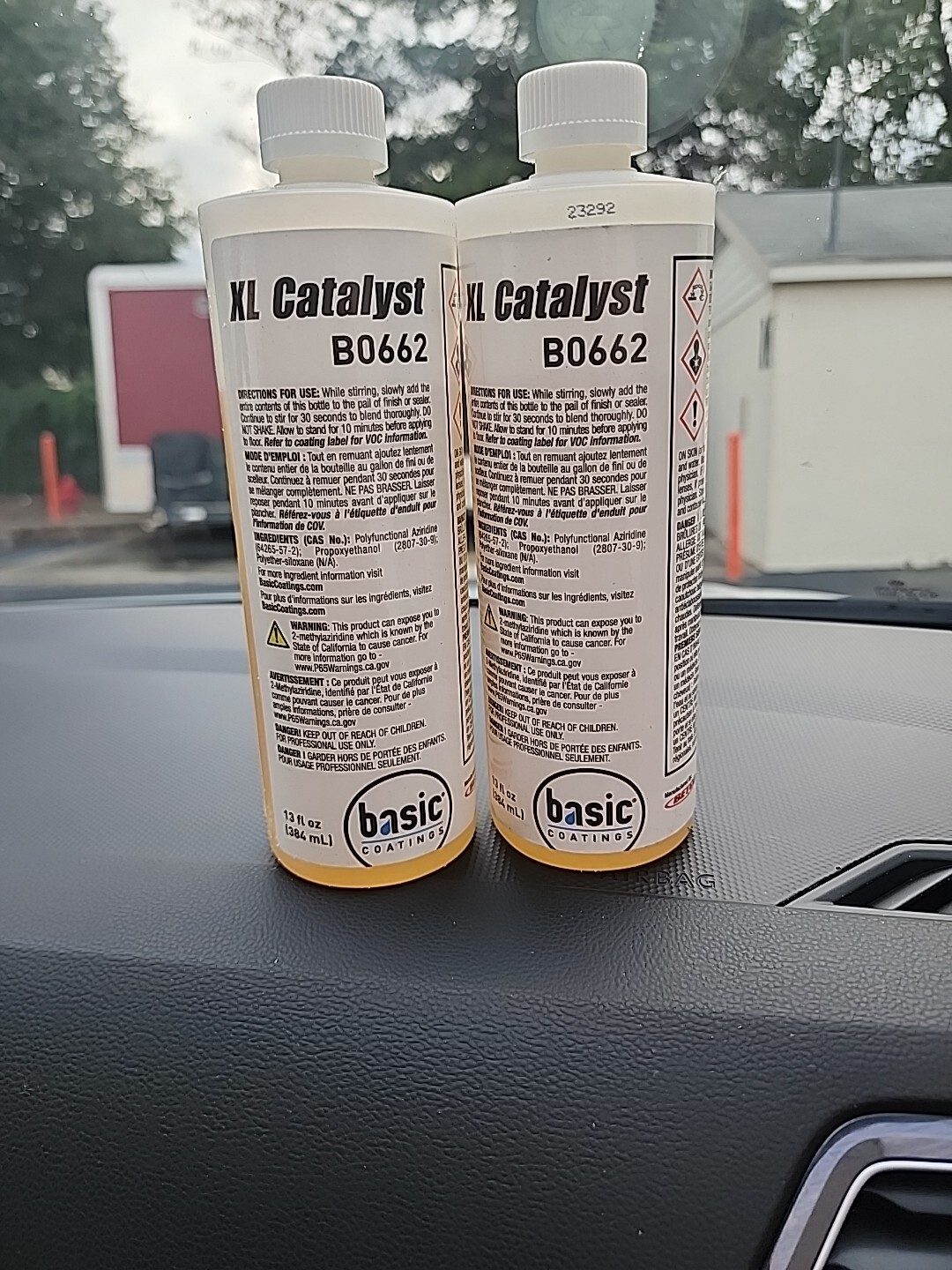(Lot Of 2) XL CATALYST HARDENER B0662–13oz.