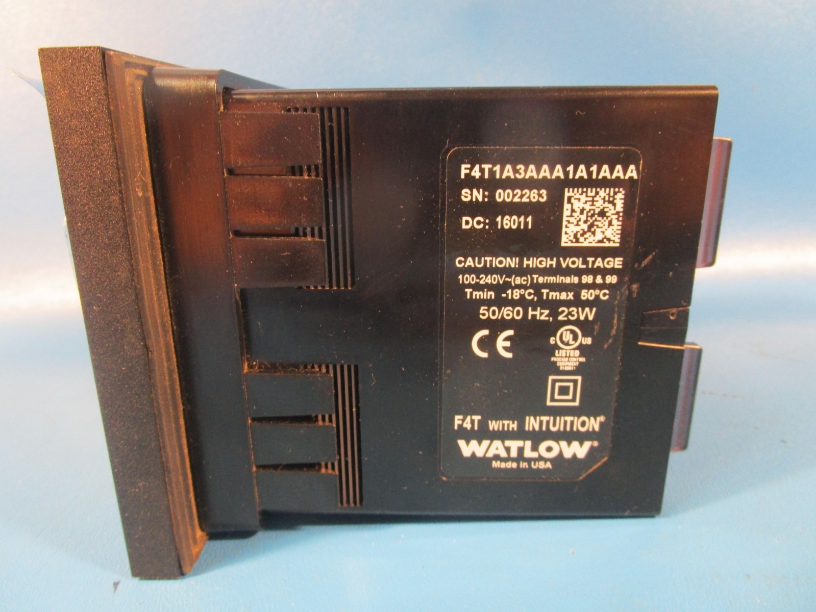 Watlow F4T1A3AAA1A1AAA, TEMPERATURE CONTROLLER, F4T SERIES, 4.3″ TOUCH SCREEN
