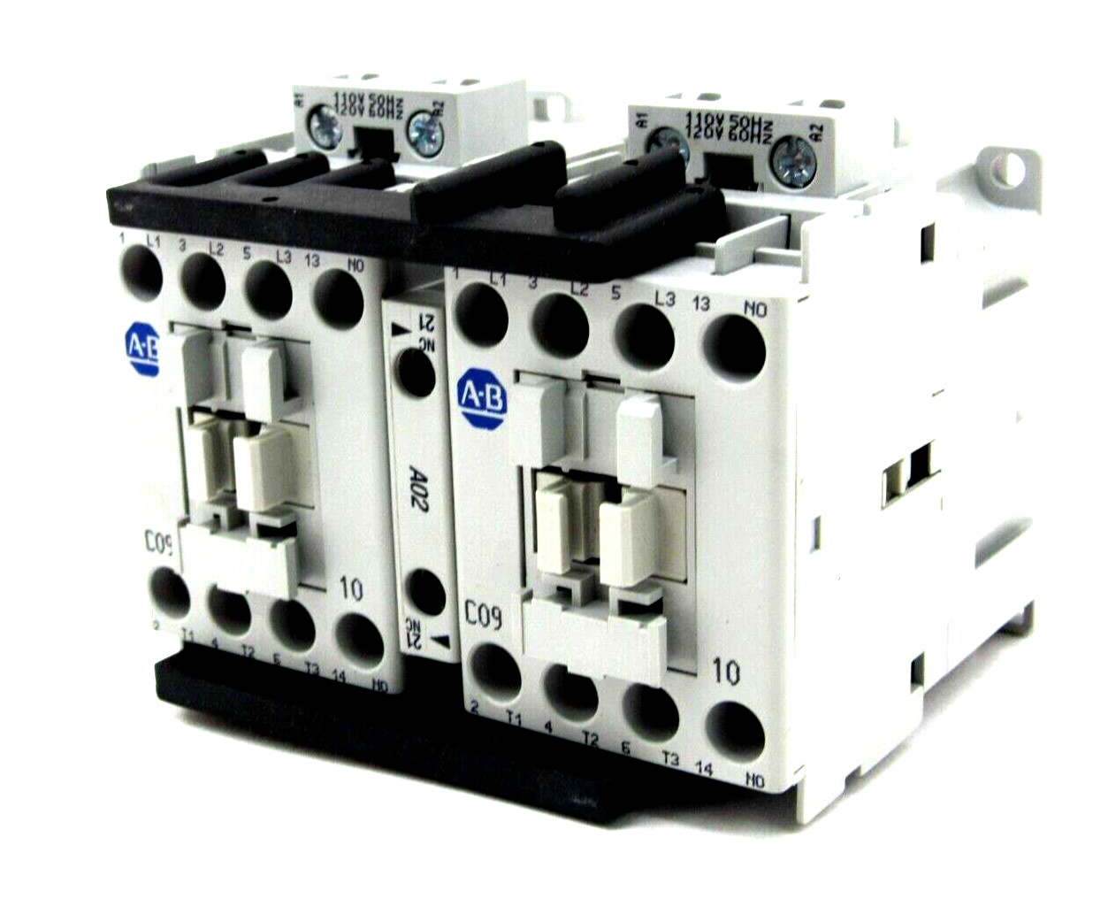 ALLEN BRADLEY 104-C09D22 REVERSING CONTACTOR SERIES A 100-C09I0 NEW, SURPLUS