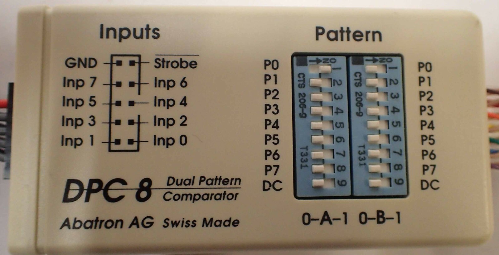ABATRON AG BDI BREAK BK-48 w/ ABATRON DPC-8 DUAL PATTERN COMPARATOR