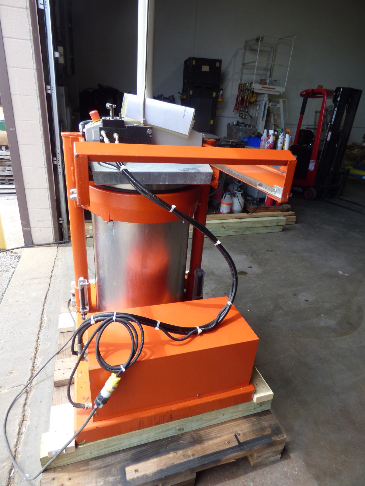 Orwak Commercial Waste Trash Compactor 5030-B 115v Ph1 Flex In-Bag 50/60hz