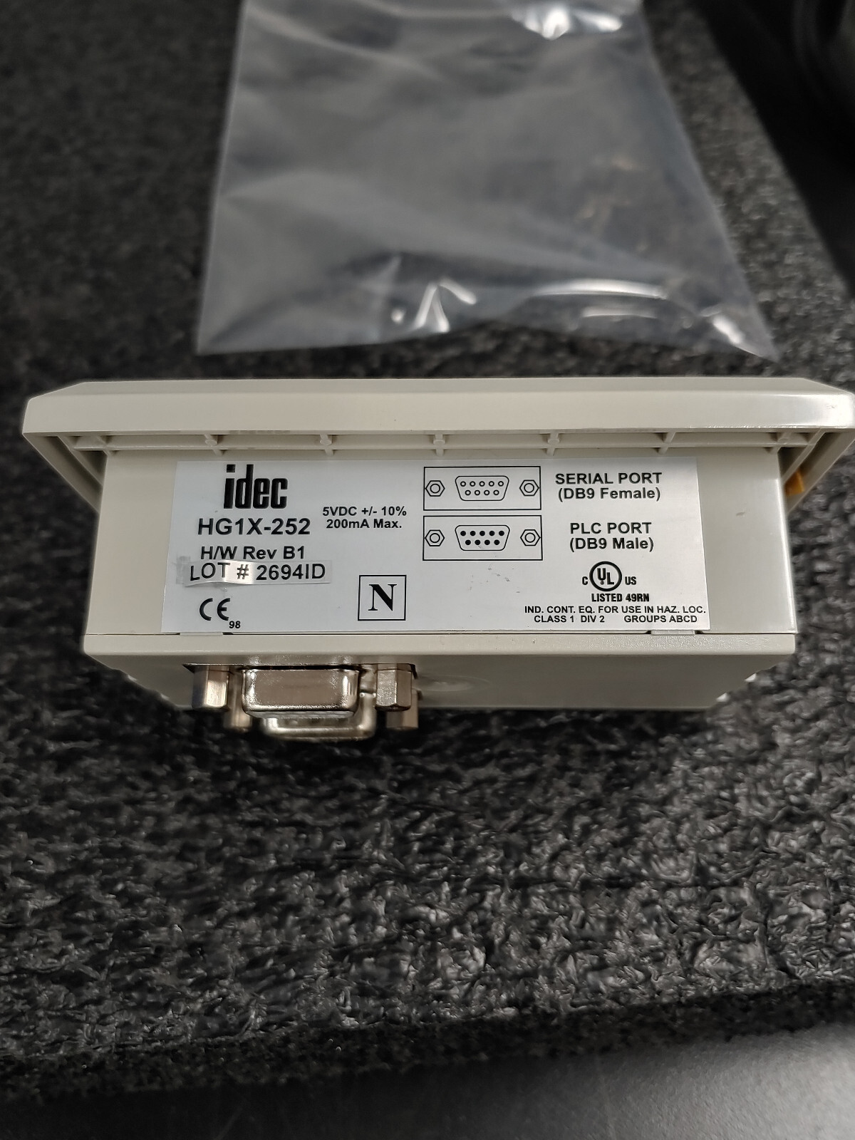 IDEC HG1X-252 Numeric Operator Interface