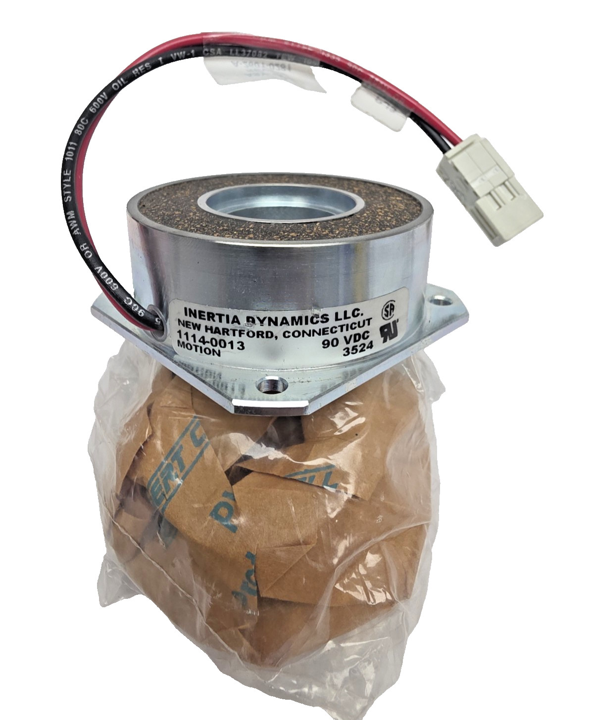 INERTIA DYNAMICS 1114-0013 MOTION 90VDC INDUSTRIAL ELECTROMAGNET MAGNETIC, NEW