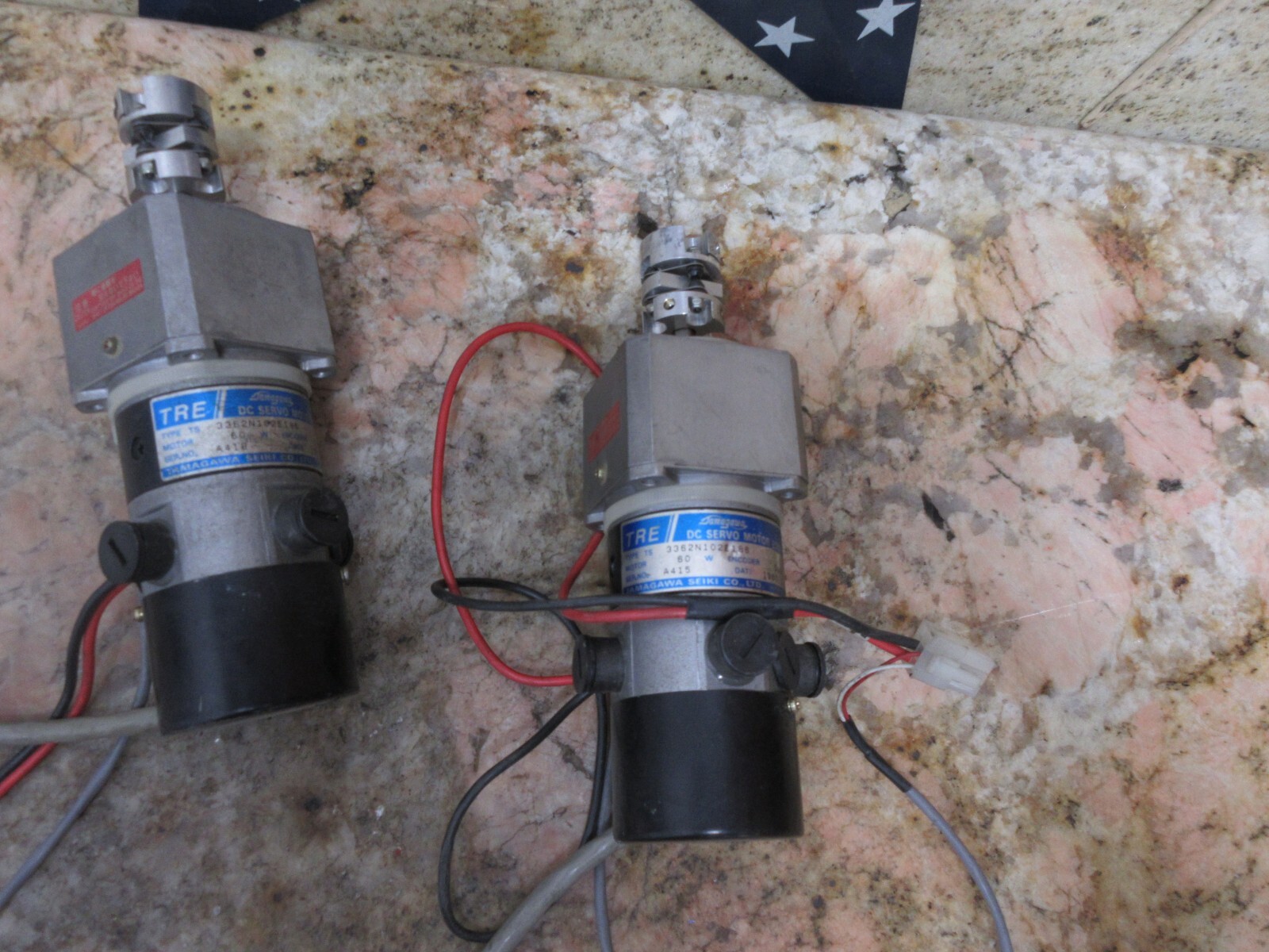 TAMAGAWA DC SERVO MOTOR TYPE TS 3362N102E186 1997 TS3362N102E186 EACH 1