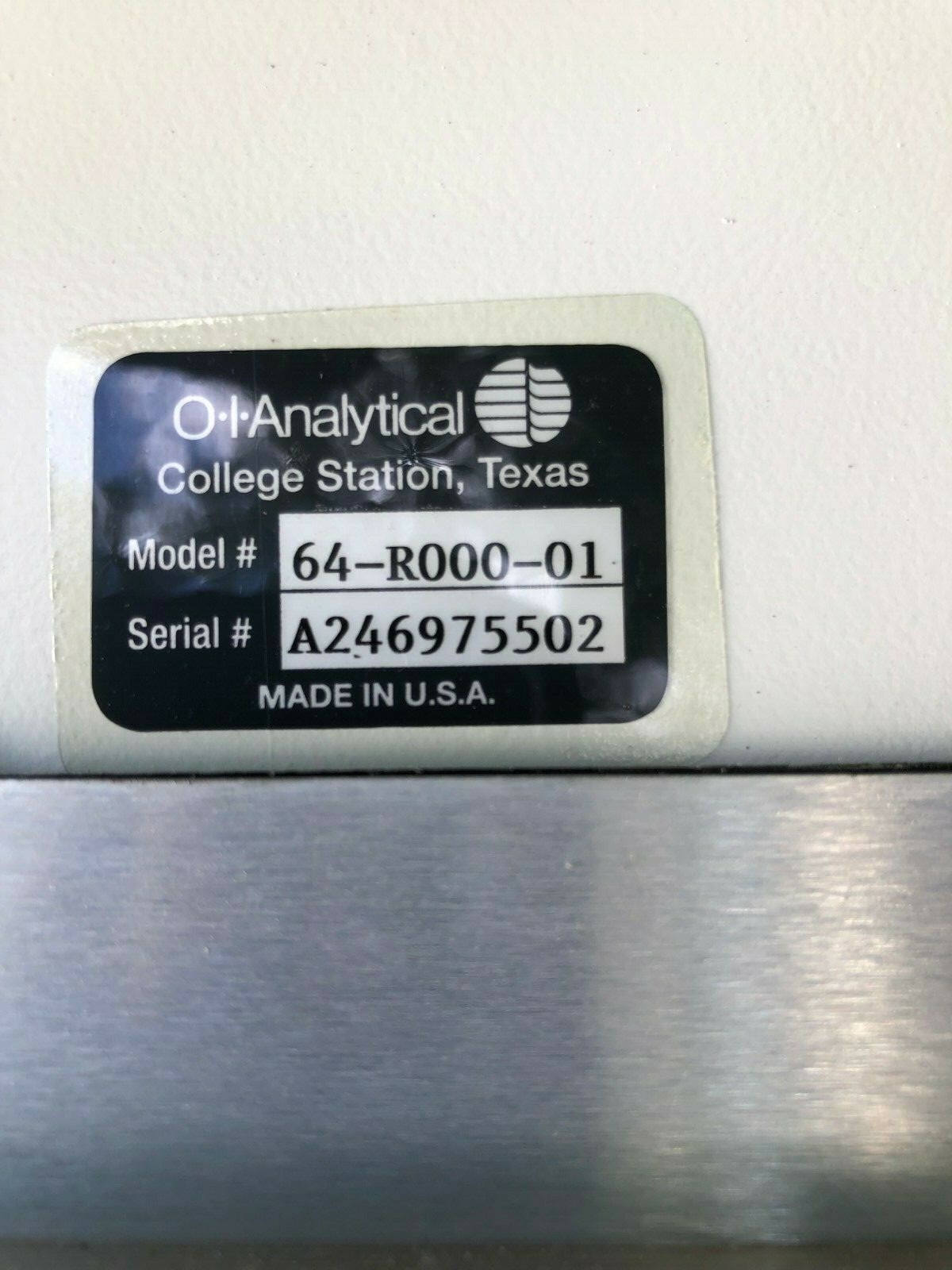 O-I ANALYTICAL, REFRIDGERANT MONITOR, SAM-I MAX, 64-R000-01