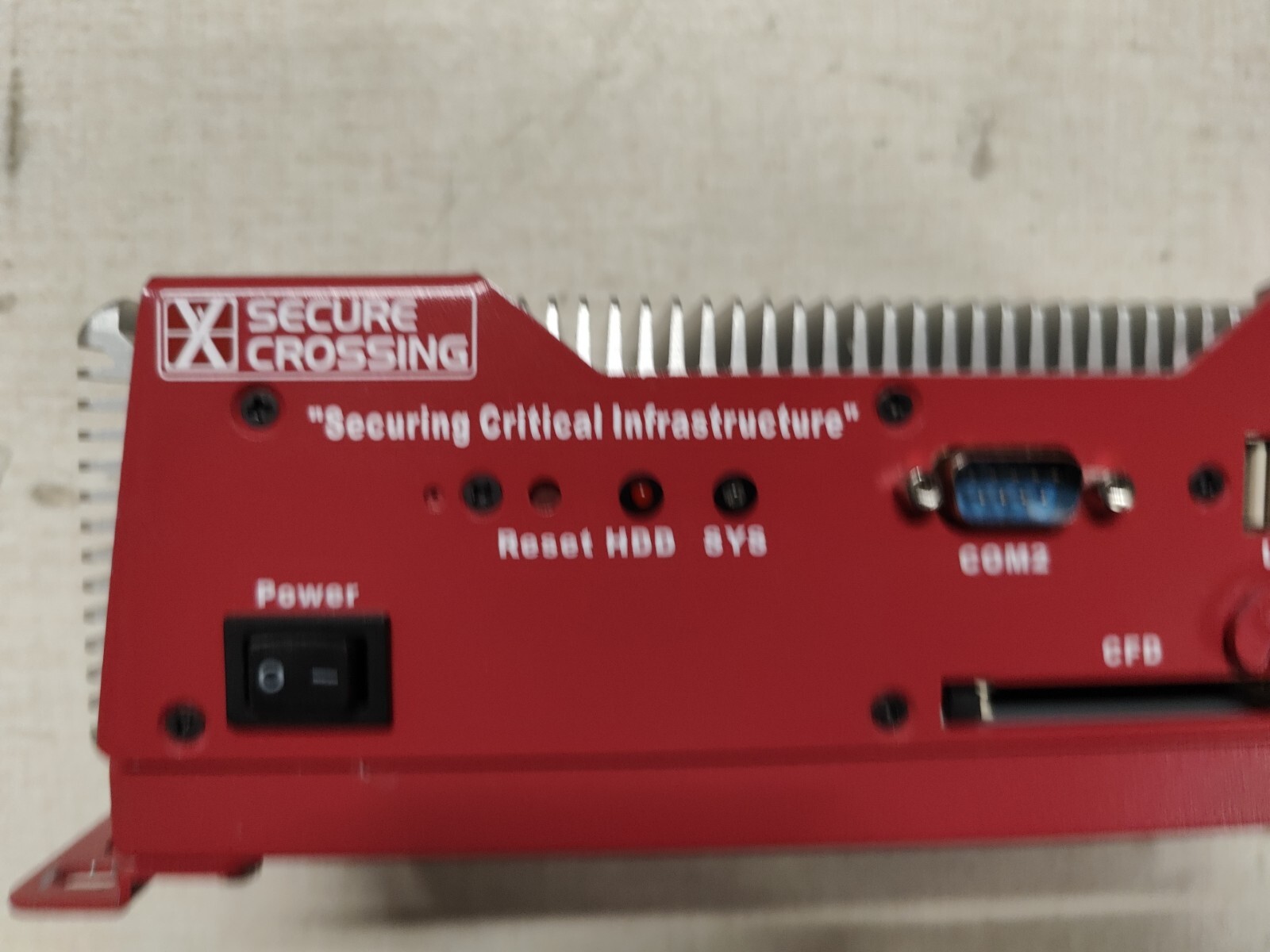 Used Secure Crossing SUZZWPC128 Zenwall 10 ACM Industrial Computer PC Module