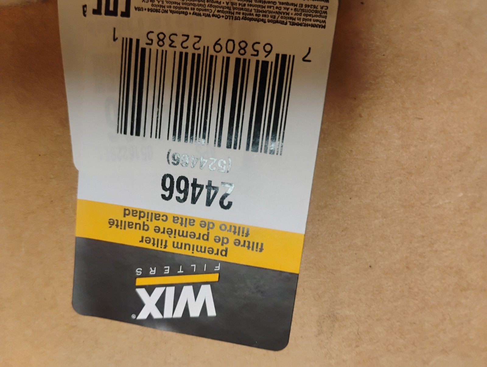 WIX 24466 Cabin Air Filter – Fast Ship