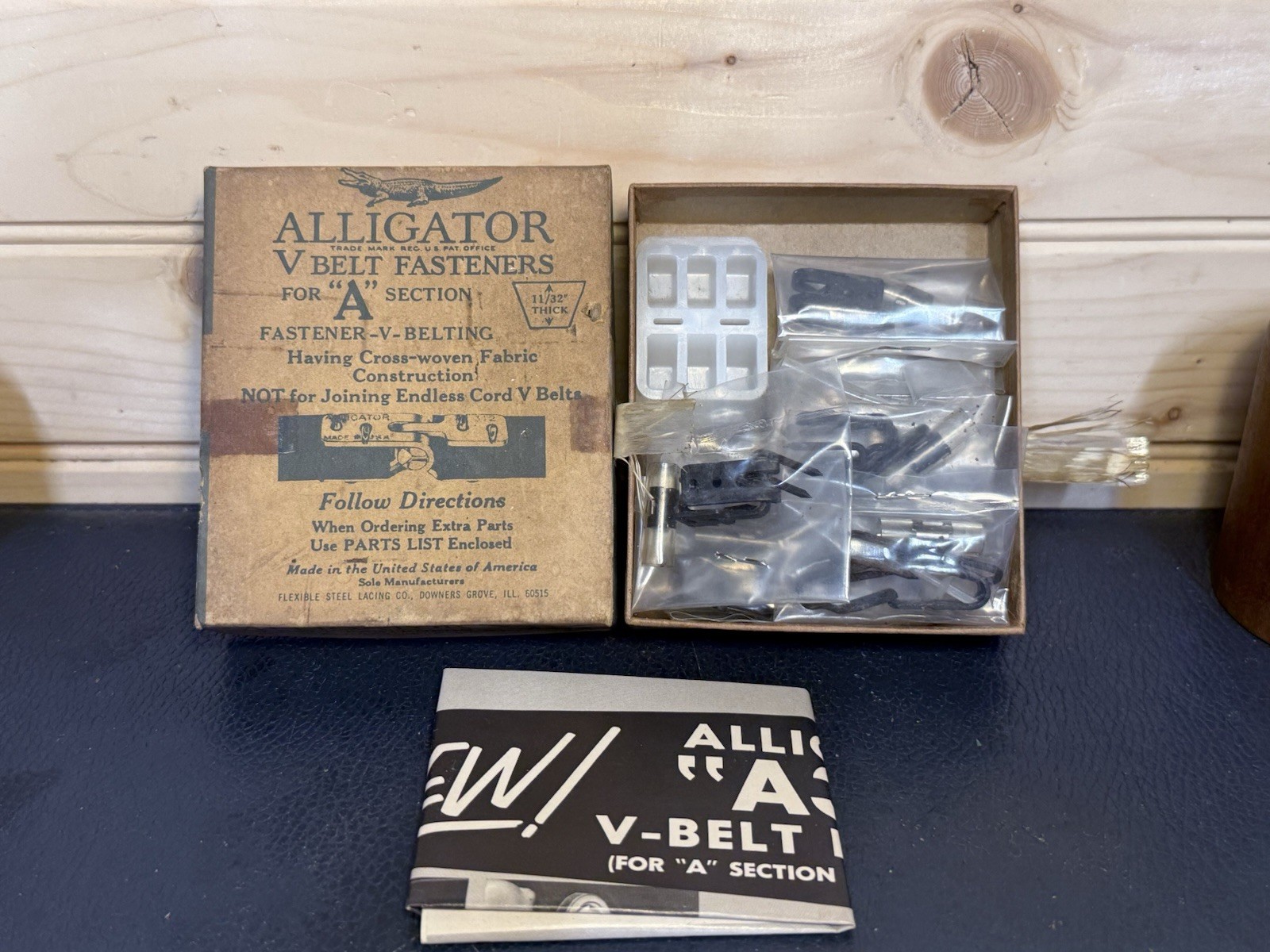 Alligator V Belt Fasteners For “A” Section – 11/32″ Thick – A312 Item 70020