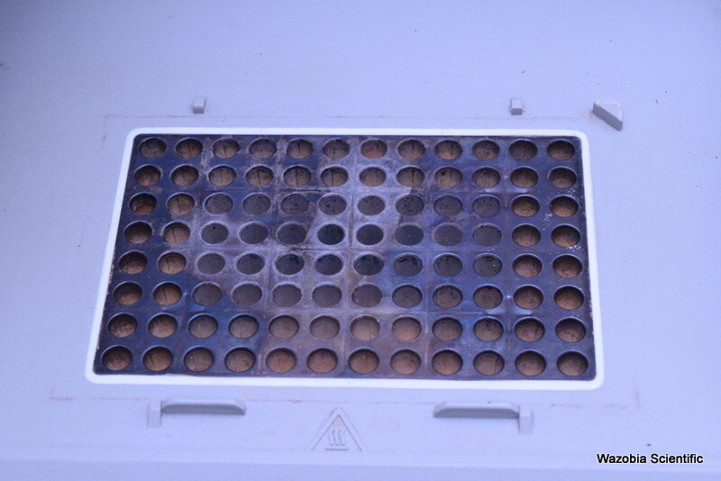 AB APPLIED BIOSYSTEMS GENEAMP PCR SYSTEM 9700 WITH 96 WELL BLOCK N8050200