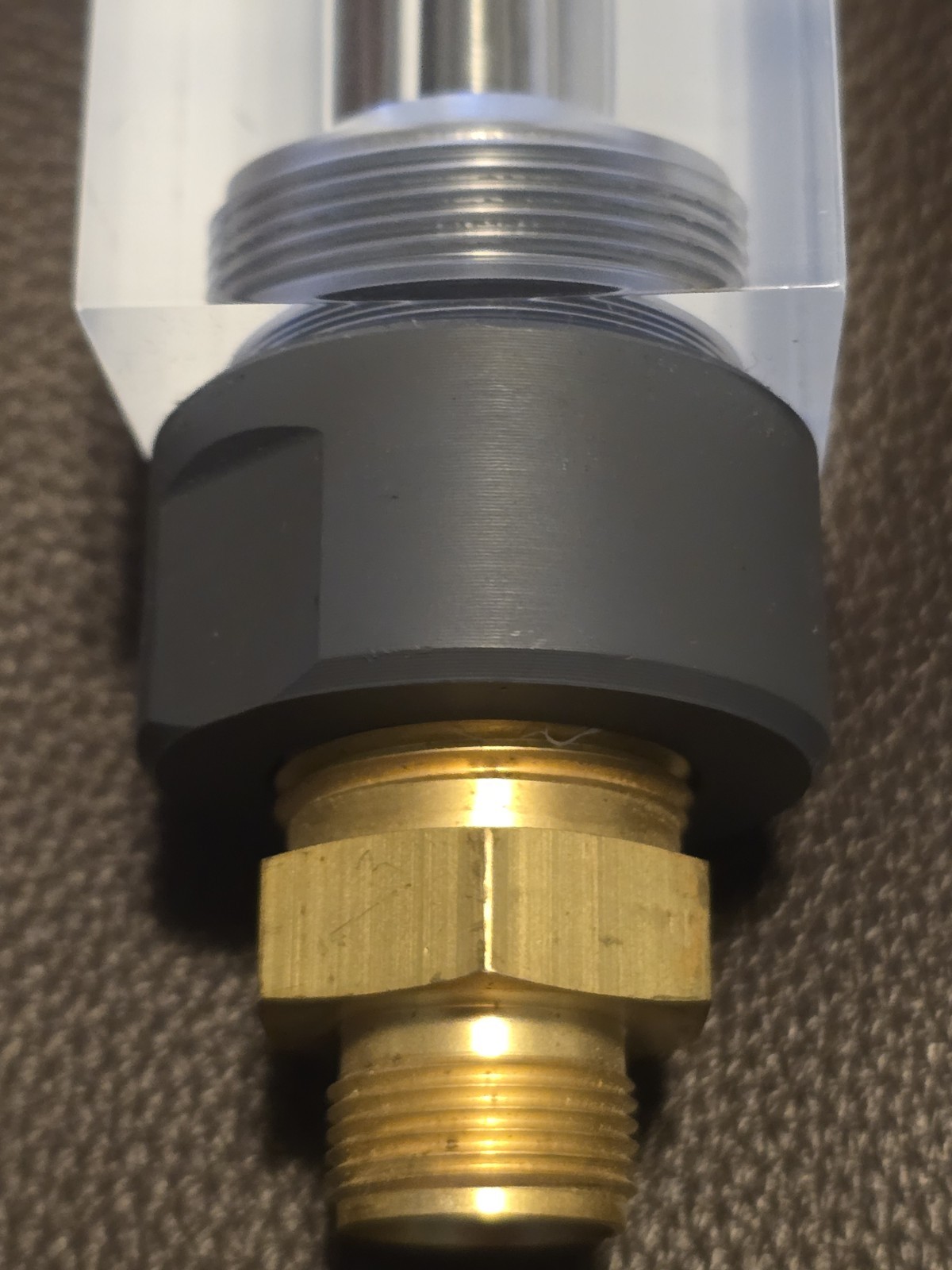 KING INSTRUMENT CO 7510217A05 FLOW METER 100 °F 100PSI Rotameter New