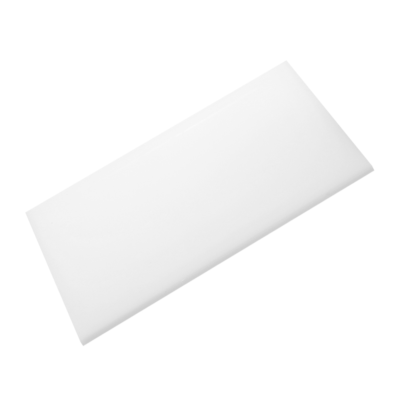 UHMW Ultra High Molecular Weight Polyethylene Sheet, 1/16″ Thick 6″x8” White