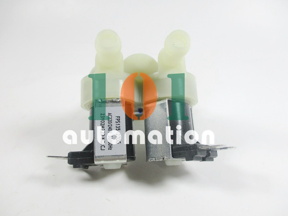 1Pcs New For Washing machine double valve solenoid valve FPS135-270G AC220/240V