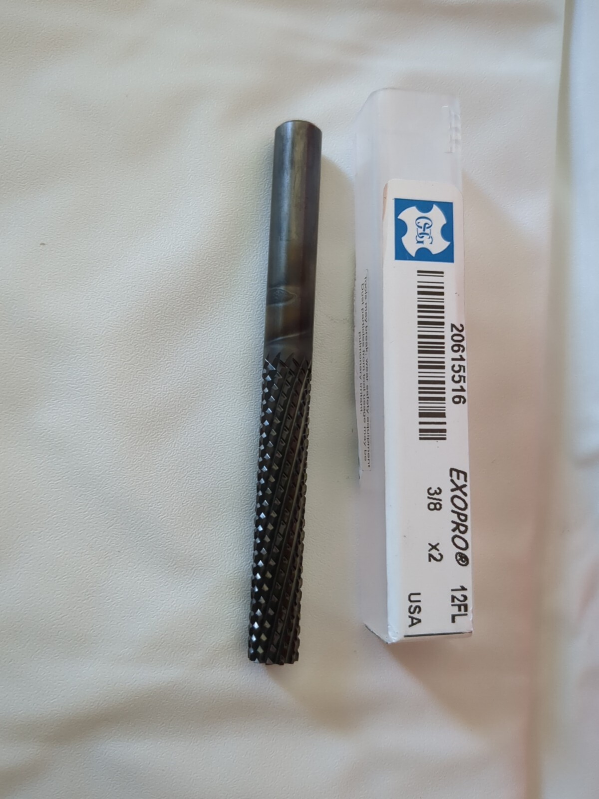 OSG Diamond Pattern Router Bit 0.375″ Dia 2″ LOC 3/8″ Shank Dia Square 20615516