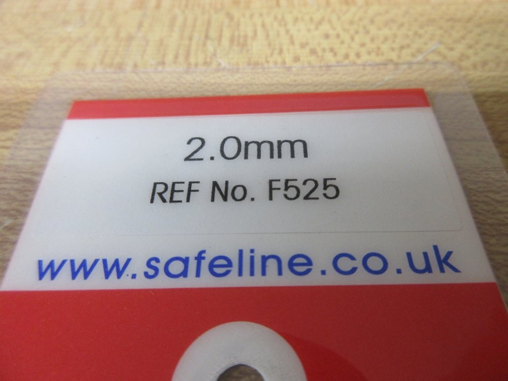 Mettler Toledo TC10200FE Safeline Metal Detection Test Card TC1 2.0MM FE (Pack o